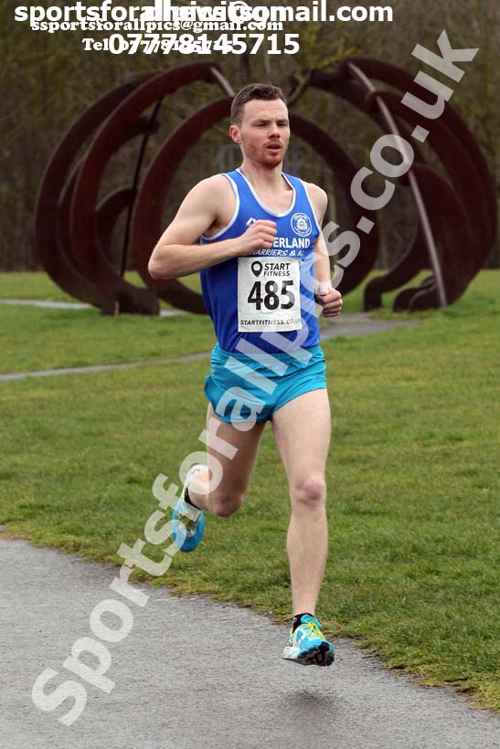 Senior mens NECAA Road Relays Champs., Hetton Lyons Oark, Hetton-le-Hole. Photo: David T. Hewitson/Sports for All Pics